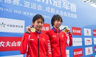 全红婵陈芋汐夺金银