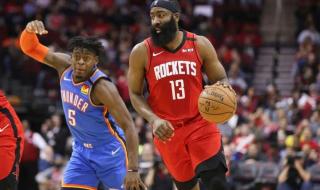 2020季后赛雷霆火箭